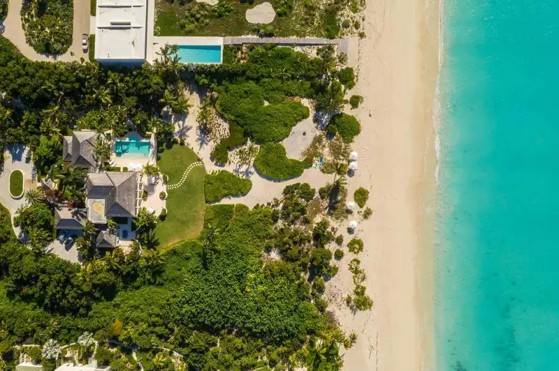 Luxury villas in Caribbean