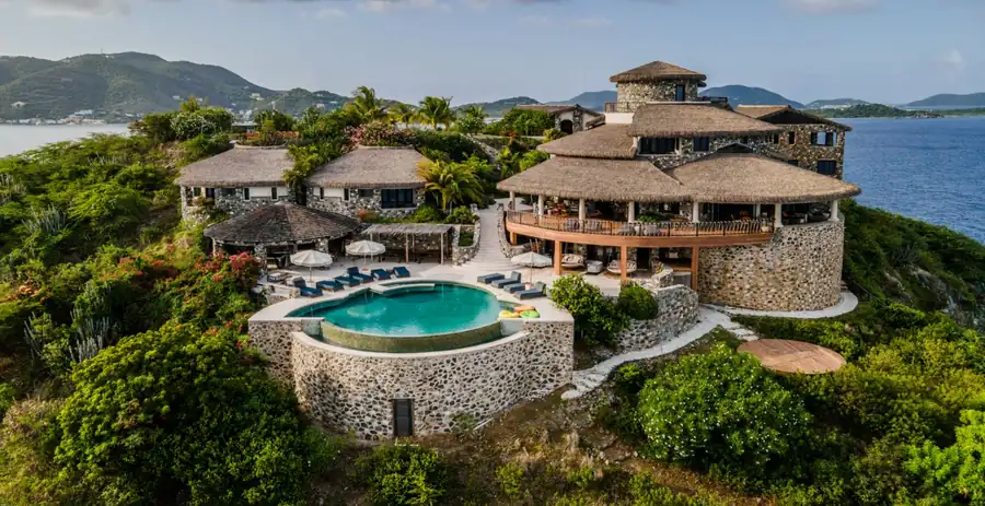 Aerial Private Retreat