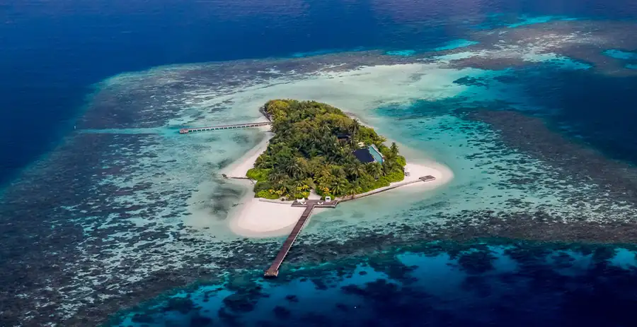 Luxury villas in Maldives